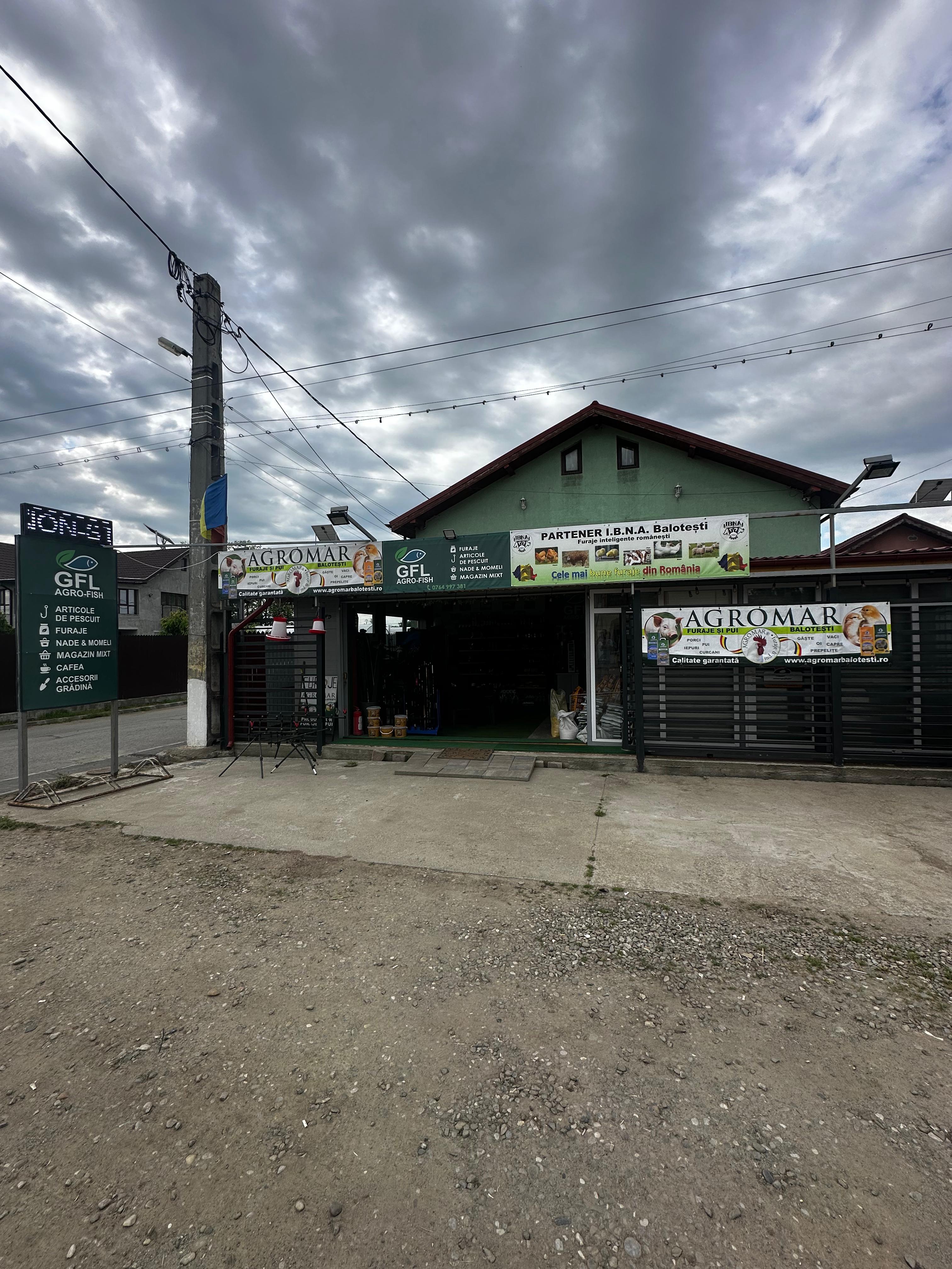GFL Agro Fish — magazin pescuit si furaje Fundulea